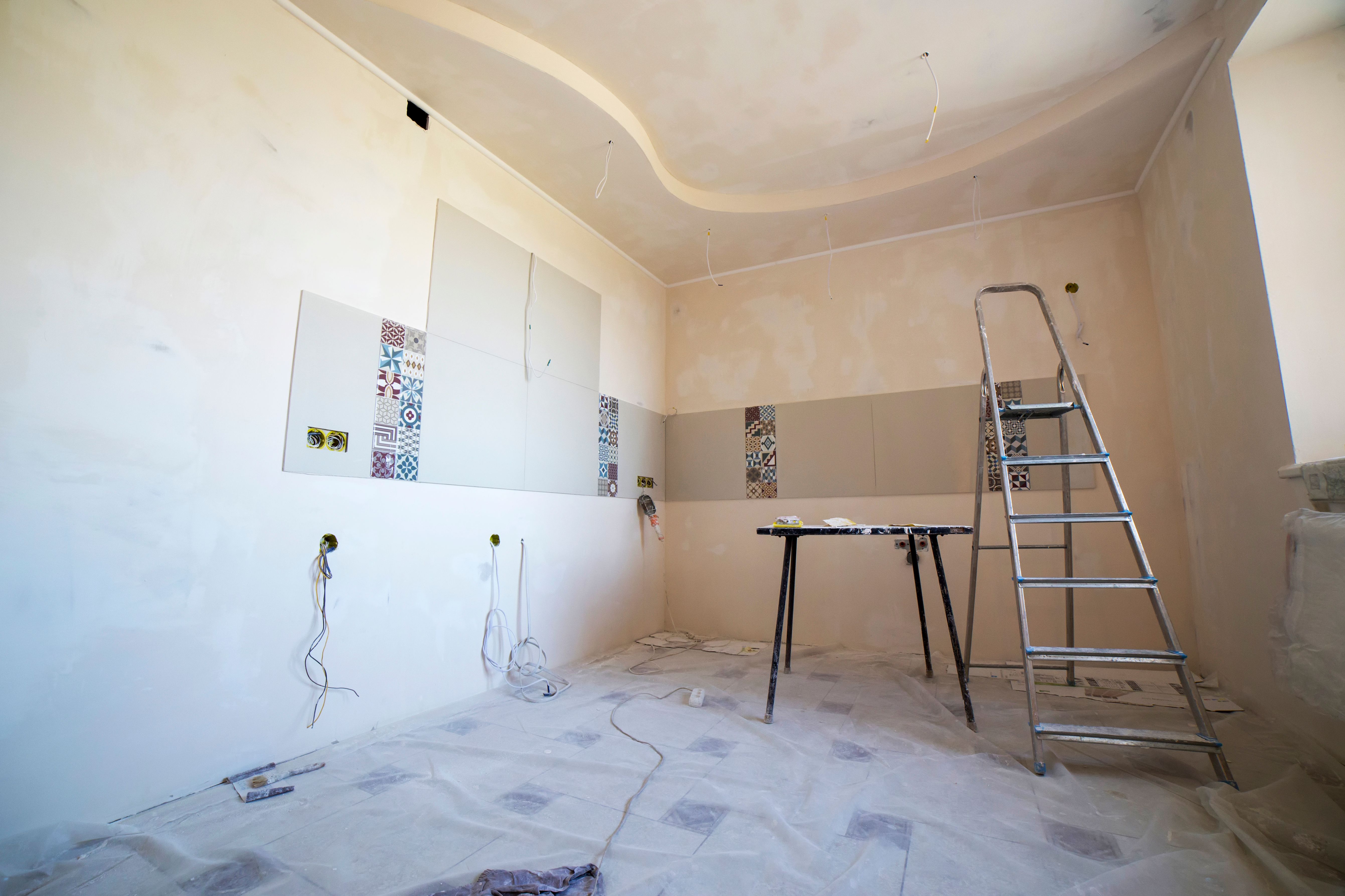 Drywall installation project